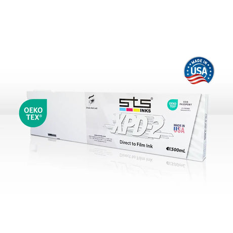 Cartouche d’encre DTF STS XPD2 Blanc 500 ml