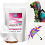 Poudre TPU DTF 1kg AS01 - Poudre de Transfert - Faible migration de teinture sur tissus Polyester - Résistante au lavage à 60°C