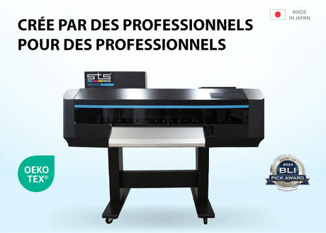 Impression DTF blanc et couleur – Set XPD-924D STS