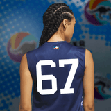 Numéro personnalisé imprimé en DTF sur maillot de sport