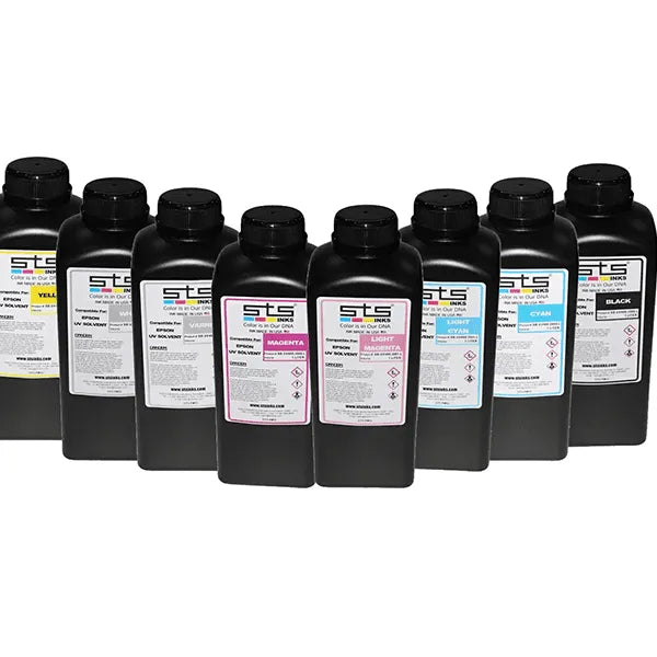 Bouteille d’encre UV DTF STS Inks couleur pour imprimantes Epson